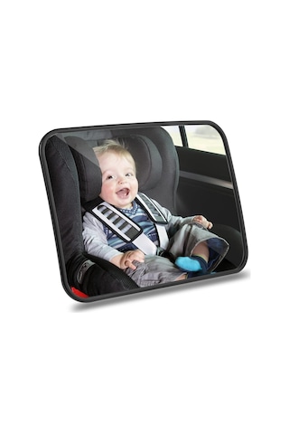 Romon Bebek Araba Aynası, 360 Döndürülebilir, Kırılmaz, Geniş Görüş Açılı Arabada Bebek Var Sticker