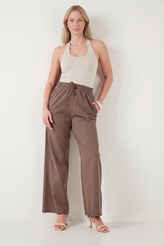 Lela Bayan Pantolon 668yp4760 Kahve Kahve