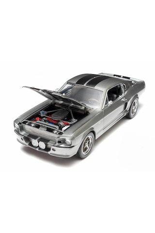 1:18 Ölçek Greenlight 1967 Ford Mustang Gt500 Eleanor Diecast Metal Minyatür Model Araba 25cm