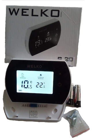 Welko Kablolu Dijital Oda Termostatı W20 S20