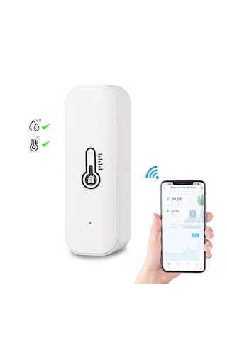 Bv0220 - Tuya Uyumlu Sıcaklık Ve Nem Sensörü 0