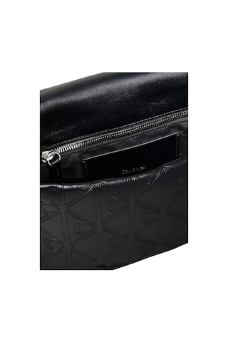 Calvin Klein Emblem Aop Puffer Flap Crossbo-12552 Siyah
