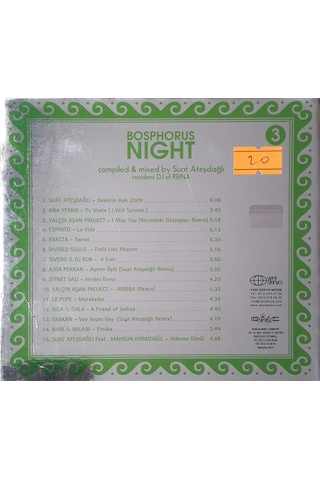 Plak Değildir Cd Dir Cd Bosphorus Night 3 Bay Suat Ateşdağı Cd