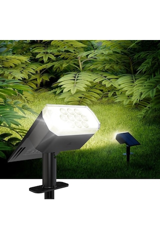 Bahçe Aydınlatması 10 Ledli Duvar Ve Yere Uyumlu Güneş Enerjili Led Işık Bahçe Işığı Gün Işığı Led Dı Çok Renkli