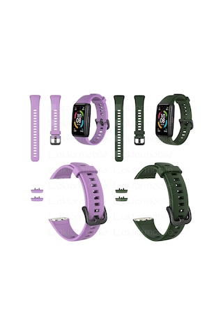 Huawei Band 6 Silikon Kordon Premium Spor Kayış - 14 Renk