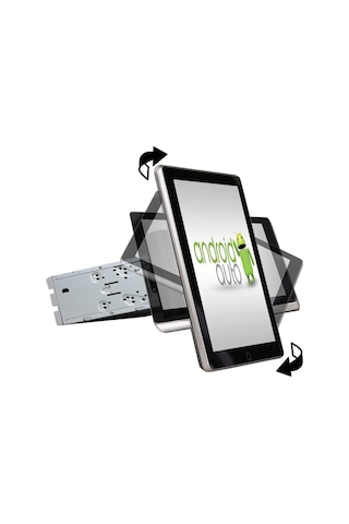 Unıversal Tek Yuvadan Double Teyp Tesla Android Multimedya Kamera Usb Carplay Gps