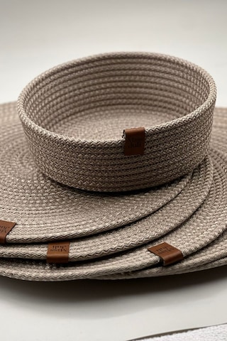 Mıss Juli Hasır Supla Amerikan Servis Tabak Altlığı 6'lı 31 CM Krem