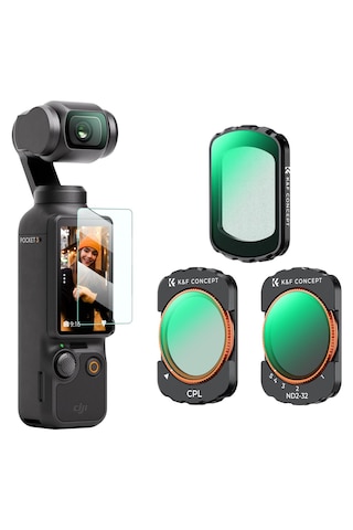 K&f Concept Magnetic Cpl + Black Mist 1/4 + Nd2-32 Filter Djı O