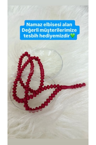 Aysun Tekstil Geniş Kesim Pamuklu Jakar Kumaştan Namaz Elbisesi & Sabahlık