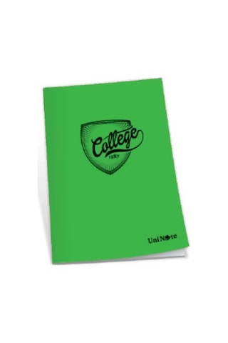Çınar College 40 Yaprak Çizgili A4 Okul Defteri Plastik Kapak