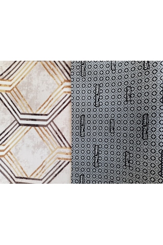 Aslan Home Gold Klasik Yıkanabilir Kaymaz Taban Dört Mevsimlik Salon, Banyo, Balkon Genç Odası Kesme Yolluk