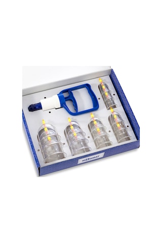 Kupamat Hacamat Kupa Masaj Seti 15 Adet Çok Renkli