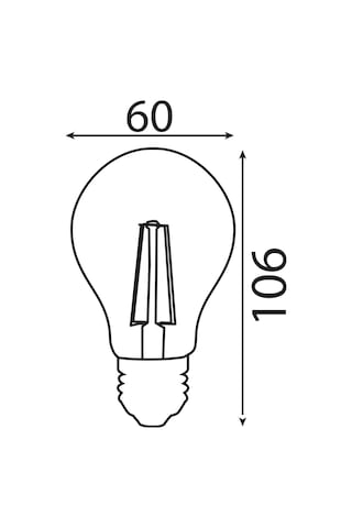Horoz 10w Rustik Led Ampul E-27 6400k Beyaz