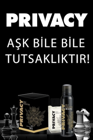 Privacy Gold Sensation Erkek Parfüm EDT 100 ML + Gold Sensation Erkek Sprey Deodorant 3 x 150 ML