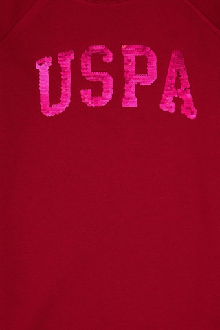 U.s. Polo Assn. Kız Çocuk Elbise Örme 50314313-vr104 Koyu Frambuaz/dark Raspberry