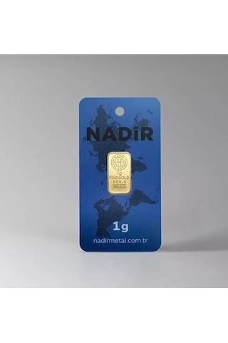 Nadir Gold 24 Ayar 1 Gram Külçe Altın