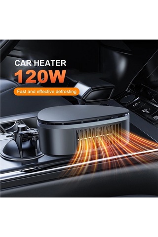 Jialan Taşınabilir Oto Kaloriferi 2 İn 1 Cam Buz Çözücü Demister