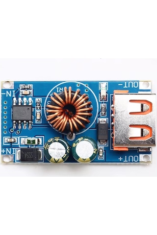 Usb Dc Step-down Modül 12v24v To Qc3.0 Mobil Telefon Hızlı Şarj Modülü Qcmını