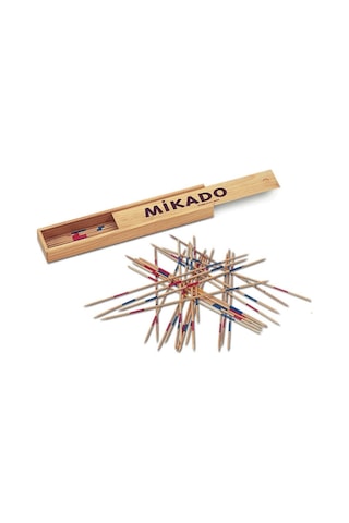 Çocuk Bebek Eğitim Ahşap Oyuncaklar Geleneksel Mikado Spiel Oyun