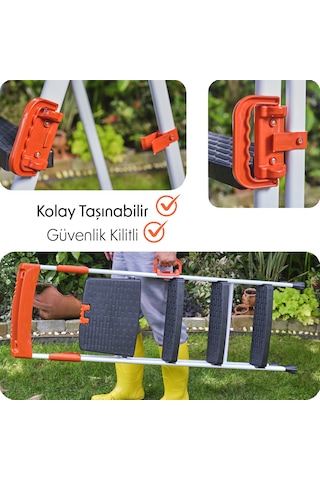 Promax Plastik Basamaklı Merdiven