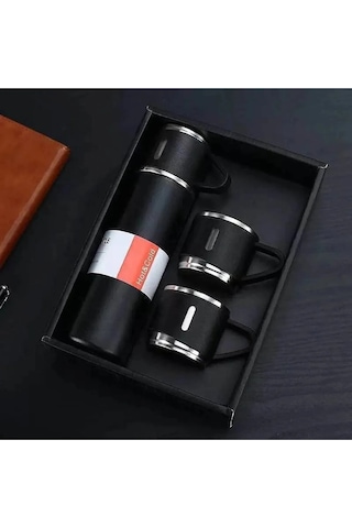 Vakumlu 12 Saat Sıcak Soğuk Kalabilen Bootle Termos Fincan Seti 500 ML