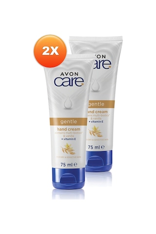 Avon Care Vanilya Içeren E Vitaminli Kuru Ciltler İçin El Kremi 2 x 75 ML