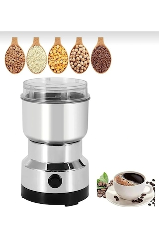 Elektrikli Kahve Keten Tohumu Baharat Öğütücü 2 Bıçak 150w Çok Renkli