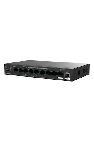 Ip-com Ip-g1110pf-8-120w 8 Port Gıgabıt + 1x1gb Rj45/sfp Port 120w 250 Metre Poe Swıtch