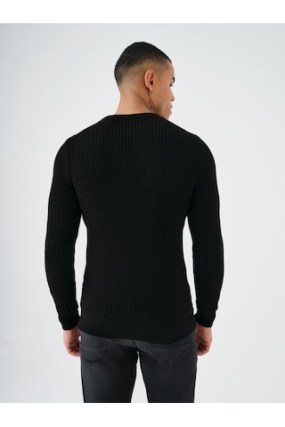 LOFT Regular Fit Erkek Kazak Lf2038495 Q1.v1 Siyah