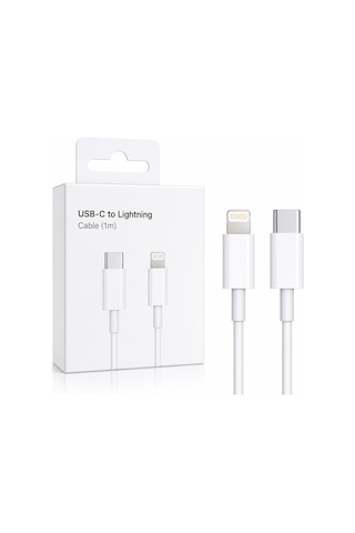 20w Hızlı Şarj Kablosu İphone 14 13 12 11 Se X 8 Uyumlu Type-c Lightning Şarj Kablosu