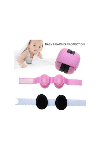 Didadodo Fiauli Bebek Kulak Koruması, Ayarlanabilir Kafa, Bebek Kulaklığı