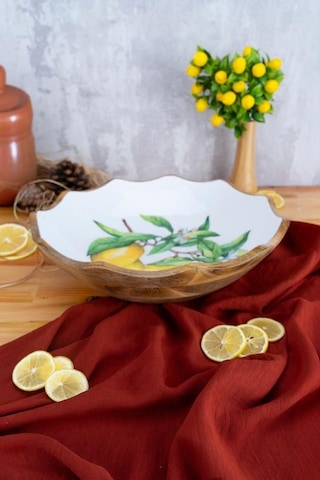 Bambum Kangura - Mango Ağacından Derin Kase Limon Büyük Sarı