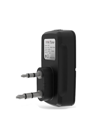 Gajeena Yinitone K Bağlantılı Radyo Programcı: Bluetooth İle Frekans Ayarı, Type-c Veri Kablolu, Abs Malzeme, Siyah