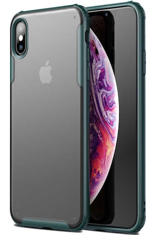 Apple Uyumlu iPhone XS Kilif Armor Shield Zirhli Koruma Silikon 392959069