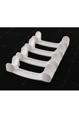 Xbox One / Series X S Oyun Kumandası İçin Şık Siyah Dörtlü Stand - Dayanıklı Plastik Tasarım 1 Adet