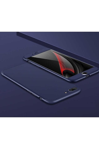 Apple Uyumlu iPhone 7 Plus Kılıf Zore Ays Kapak Mavi