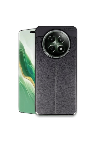 Newface - 94 - Realme 12 5g Kılıf Auto Focus Kapak - Csmo-tex - - Siyah Sıyah