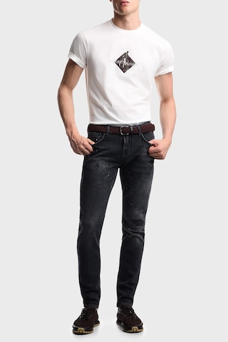 Emporio Armani Pamuklu Slim Fit Düşük Bel Jeans Erkek Kot Pantolon Em000121 Af29286 M8001 Gri