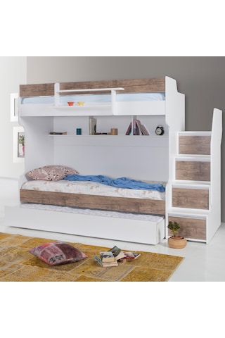 Setaymobilya Ranza, Merdiven Şifoyerli Ranza, 3 Lü Ranza, Cesur Beyaz Ranza.