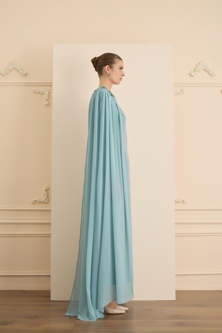 Senna Reneta Dress Mint Yeşil