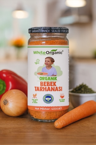 Organik Bebek Tarhanası 400 G +6 Ay Pestisit Raporlu