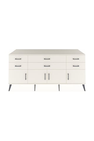 Kronos Konsol 2 Raflı 6 Çekmeceli 4 Kapaklı 176x59x83 Aytaşı-aytaşı/aytaşı Aytası