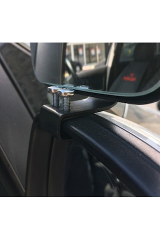 Oto Araç Araba Yan Krom Ayna Ek Kör Nokta Aynası Eğitmen Aynası 10x4 Cm
