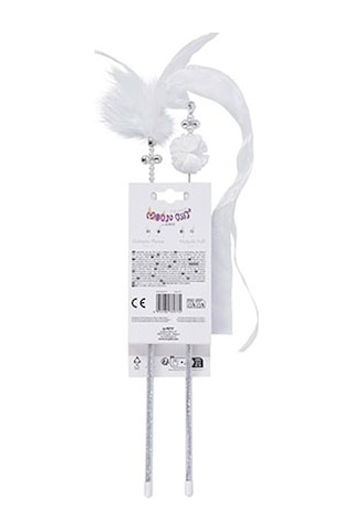 M-pets Mooncat Olta Kedi Oyuncağı Beyaz 2li 40 Cm 244-50148.01