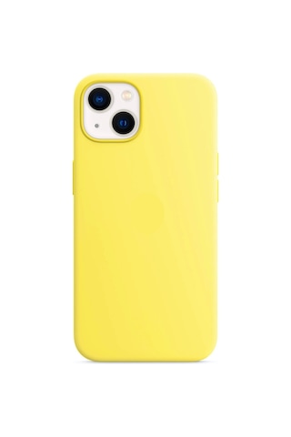 Apple Uyumlu iPhone 15  Silikon İçi Kadife Lansman Kılıf