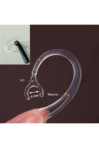 Kulaklık Kulak Kancası Silikon 8 MM