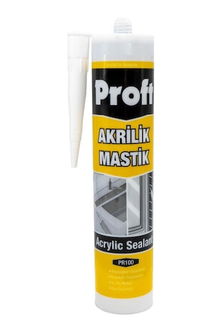 Proft Pr100 Akrilik Mastik Antrasit Gri 450 Gr Antrasit Gri