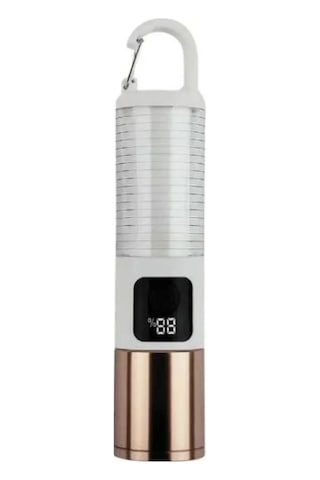 Led Kamp Lambası Usb Şarjlı 500 Lümen Parlaklık Güç Göstergeli Taşınabilir Fener Beyaz