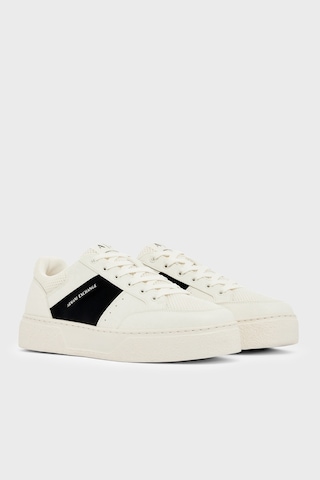 Armani Exchange Erkek Ayakkabı Xm002627 Af22831 M0017 Siyah-beyaz SİYAH-BEYAZ