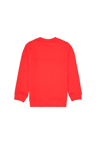 U.S. Polo Assn. Erkek Çocuk Kırmızı Basic Bisiklet Yaka Sweatshirt 50313994-VR030